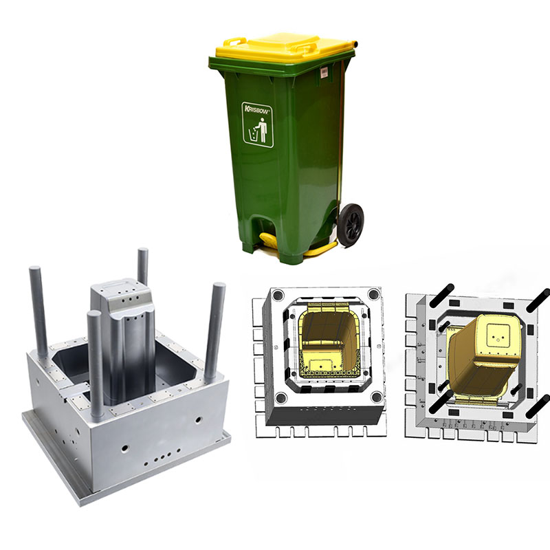 แม่พิมพ์ถังขยะ 120L