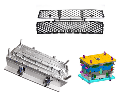 แม่พิมพ์กระจังหน้าชิ้นส่วนภายนอกรถยนต์
