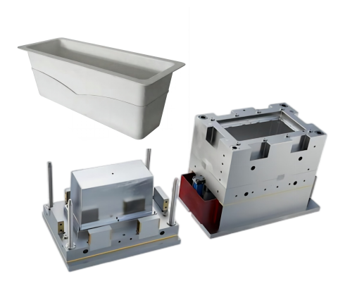 แม่พิมพ์กระถางดอกไม้ SMC / BMC สำหรับงานก่อสร้างเทศบาล