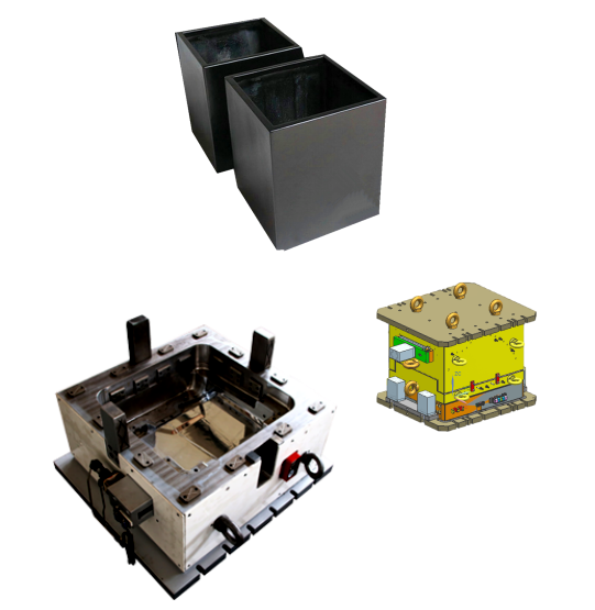 กดแม่พิมพ์สำหรับกระถางดอกไม้ SMC