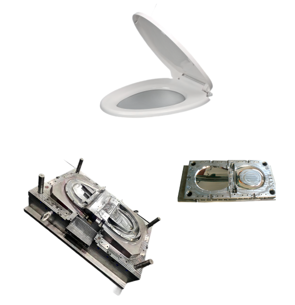 แม่พิมพ์ฉีดพลาสติกฝารองนั่งชักโครก แม่พิมพ์ฉีดพลาสติกฝารองนั่งชักโครก