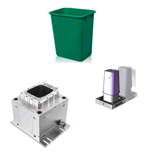 SMC แม่พิมพ์ถังขยะทนความร้อน