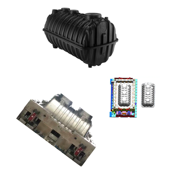 แม่พิมพ์พลาสติกถังบำบัดน้ำเสีย