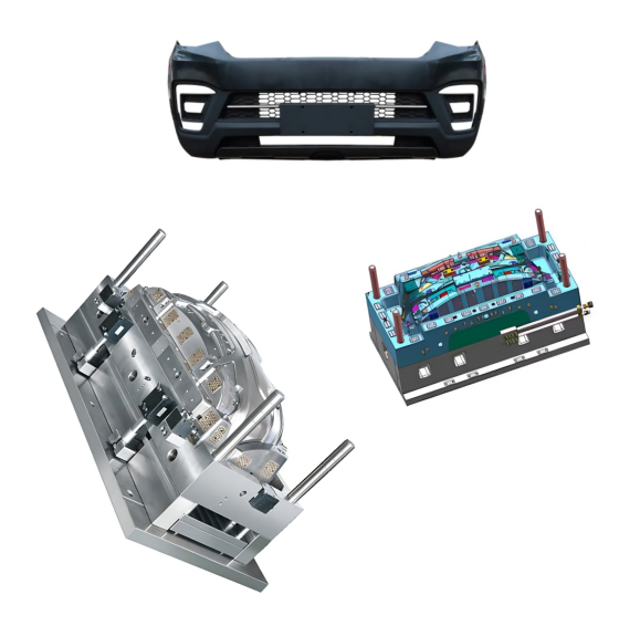 แม่พิมพ์ฉีดพลาสติกกันชนหน้ารถยนต์