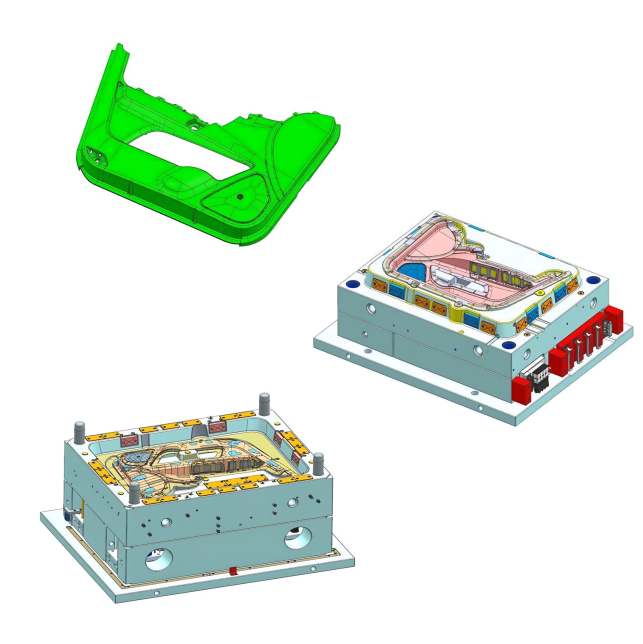 แม่พิมพ์พลาสติกแผงประตูรถยนต์รถยนต์