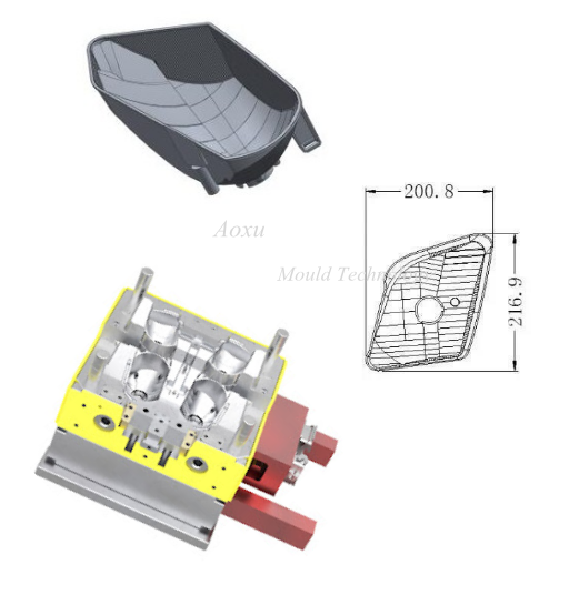 แม่พิมพ์ฉีดสะท้อนแสง BMC