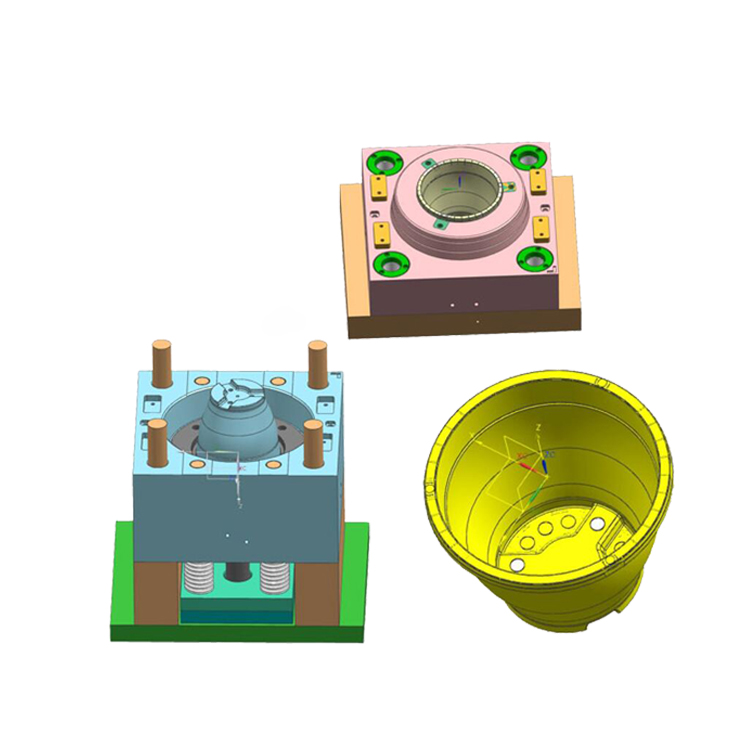 แม่พิมพ์ฉีดพลาสติกสำหรับกระถางดอกไม้ แม่พิมพ์ฉีดพลาสติกสำหรับกระถางดอกไม้