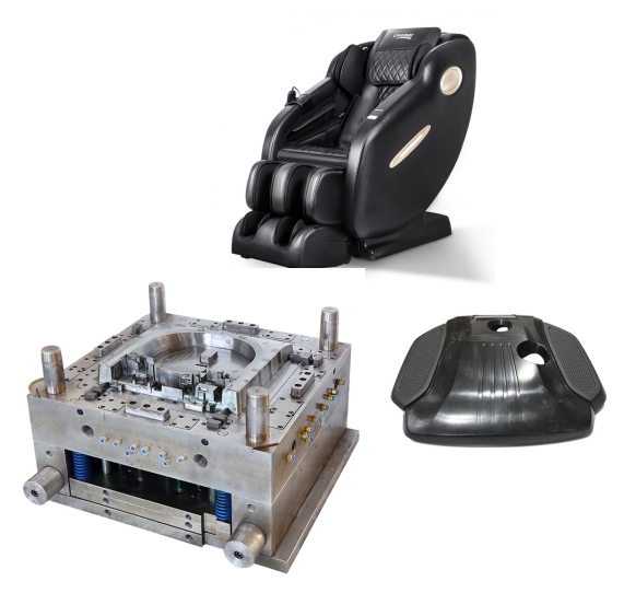 แม่พิมพ์ชิ้นส่วนพลาสติกสำหรับเก้าอี้นวด