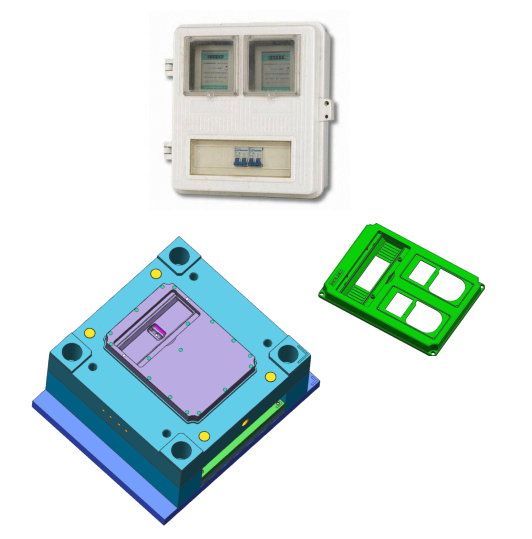 SMC กดแม่พิมพ์กล่องมิเตอร์ไฟฟ้า