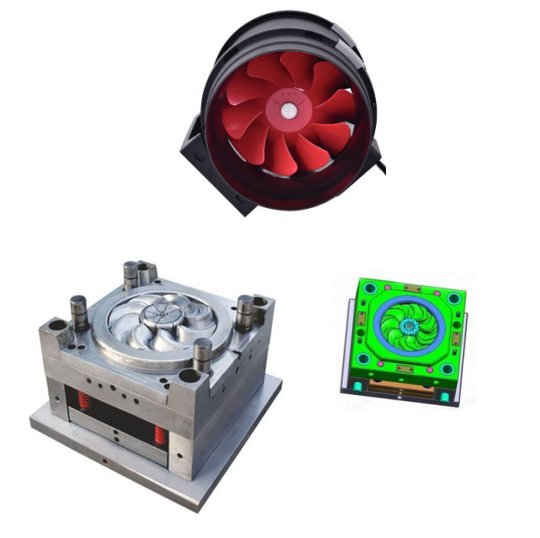 แม่พิมพ์พัดลมดูดอากาศอุตสาหกรรมพลาสติก