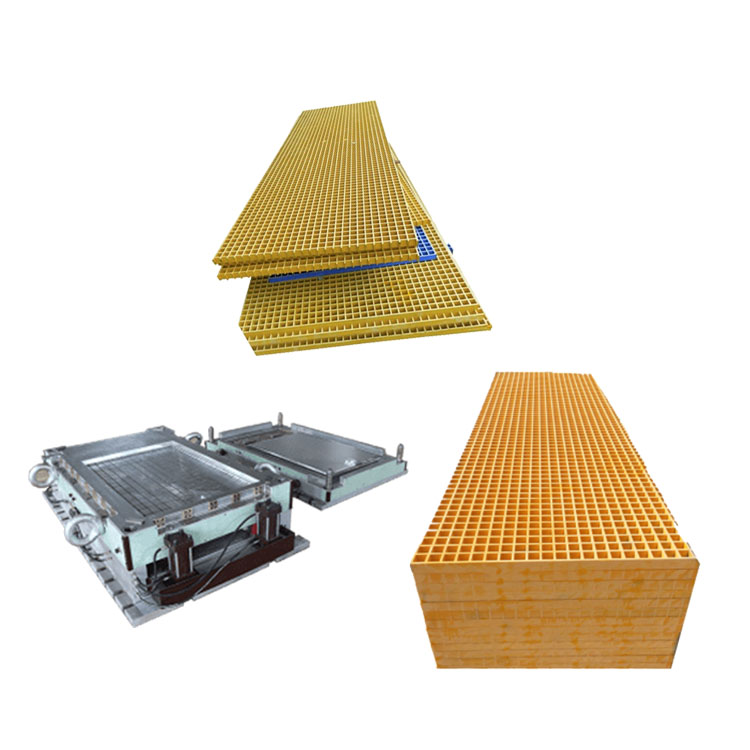 FRP GRP แม่พิมพ์ตะแกรงเสริมไฟเบอร์กลาส