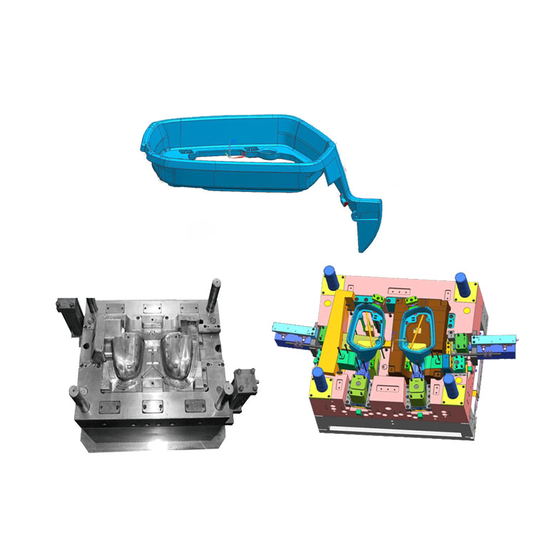 แม่พิมพ์สำหรับเปลือกกระจกของกระจกมองหลังรถยนต์