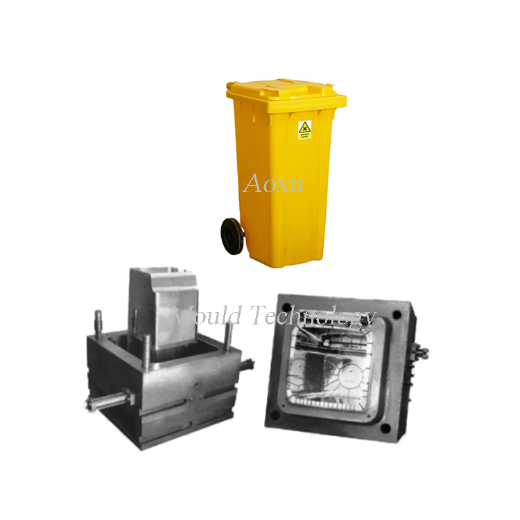 แม่พิมพ์ฉีดถังขยะอุตสาหกรรมพลาสติก