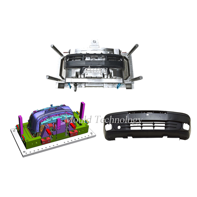 แม่พิมพ์กันชนรถยนต์พลาสติกแบบกำหนดเอง