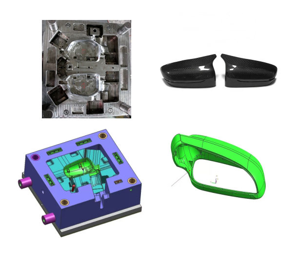 แม่พิมพ์เปลือกกระจกมองหลังรถยนต์