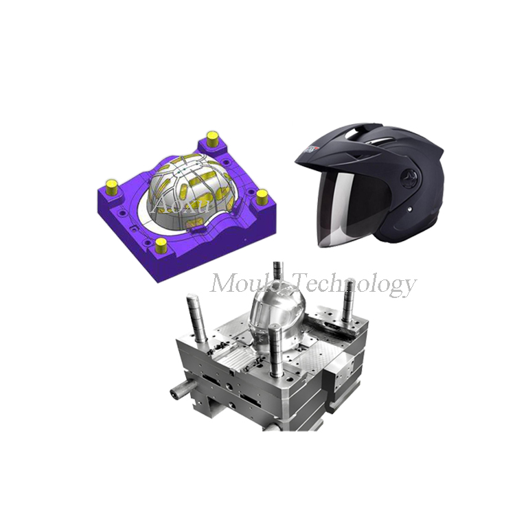 แม่พิมพ์เปลือกพลาสติกหมวกกันน็อครถจักรยานยนต์