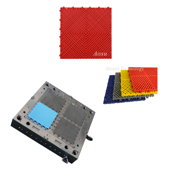 แม่พิมพ์พรมปูพื้นห้องล้างรถ