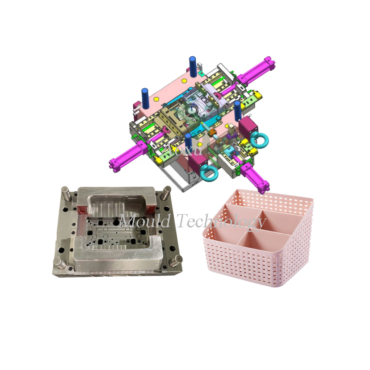 แม่พิมพ์กล่องเก็บเครื่องสำอางพลาสติก