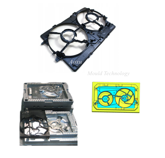 ตลาดหลังการขาย Auto Fan Shroud Mould