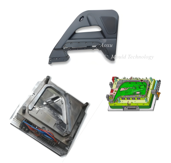 แม่พิมพ์ชิ้นส่วนรถยนต์แผงประตูรถยนต์โตโยต้า