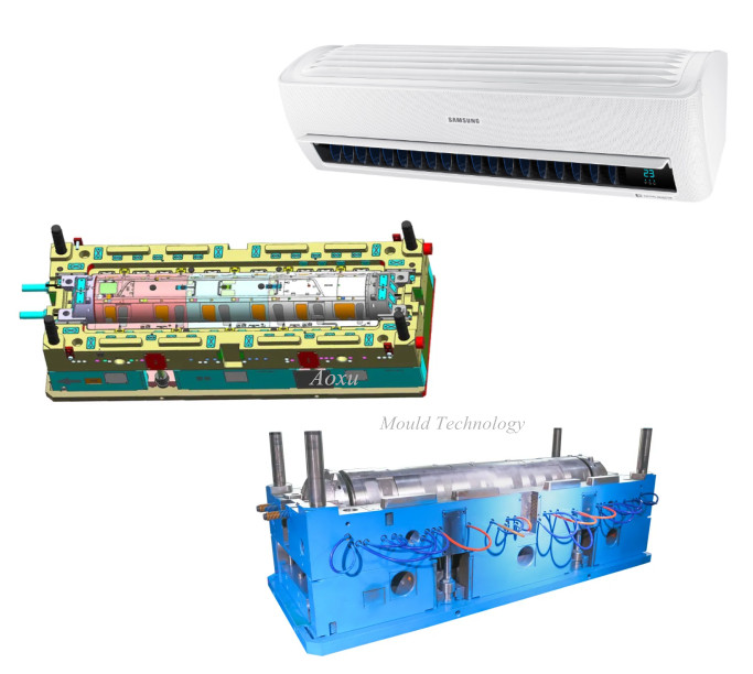 แม่พิมพ์ฉีดพลาสติกฝาครอบเครื่องปรับอากาศ