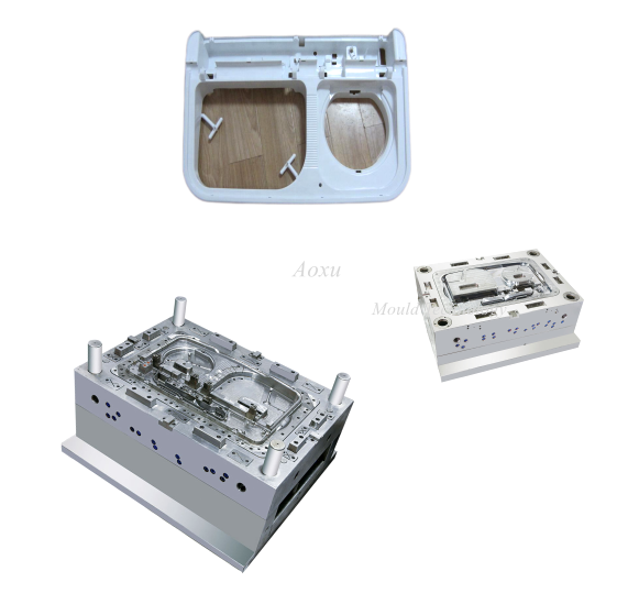 แม่พิมพ์สำหรับชิ้นส่วนเครื่องซักผ้ากึ่งอัตโนมัติถังคู่