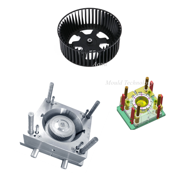 PP แม่พิมพ์พัดลมหอยโข่งพลาสติก
