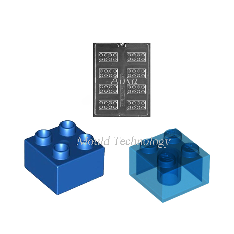 บล็อกตัวต่อเด็กแม่พิมพ์พลาสติก